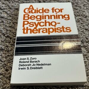 A Guide for Beginning Psychotherapists Book